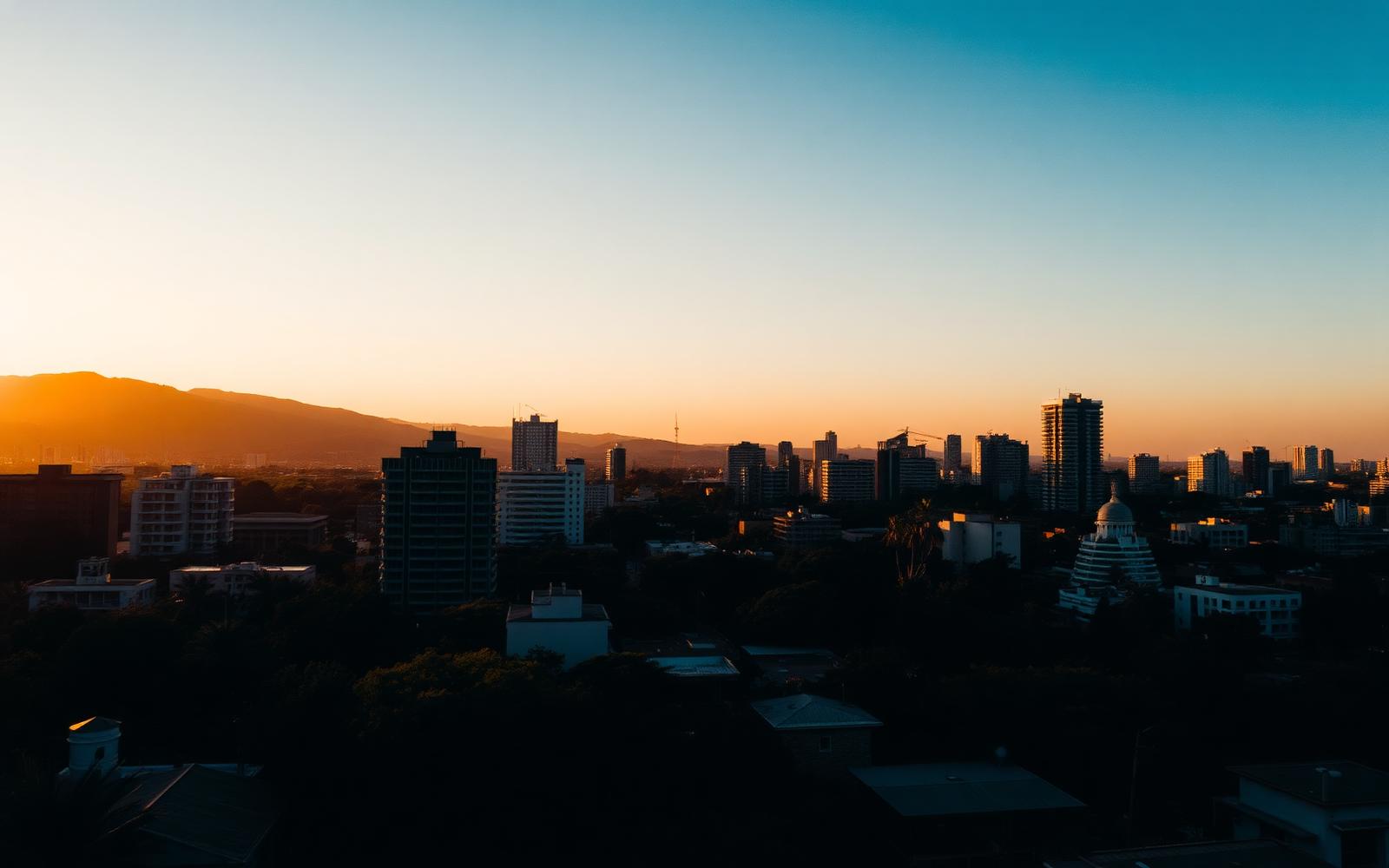 San Salvador skyline